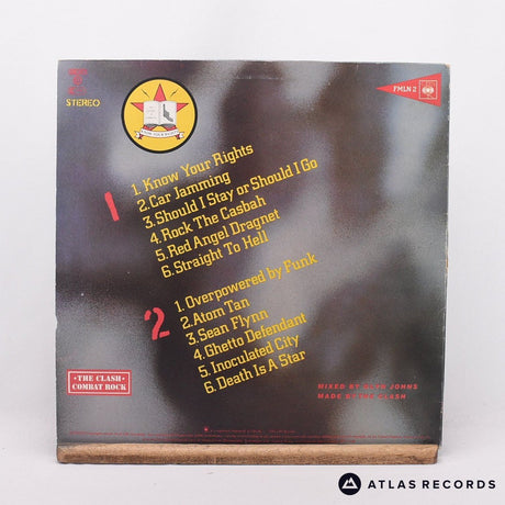 The Clash - Combat Rock - A-3 B-2 LP Vinyl Record - VG+/EX