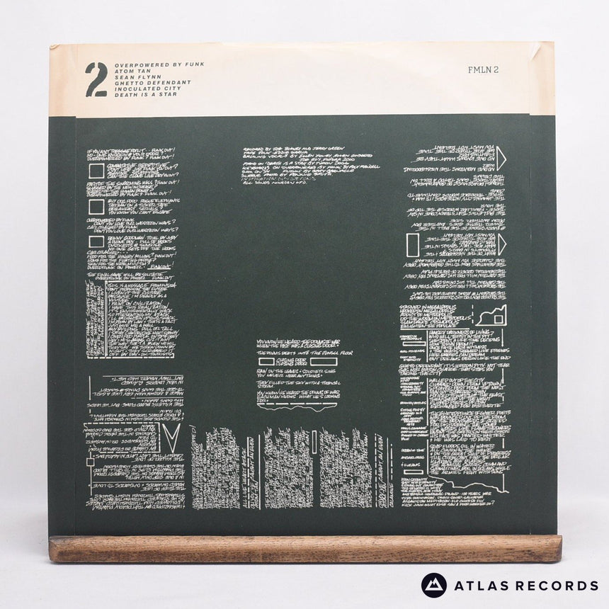 The Clash - Combat Rock - A-3 B-3 LP Vinyl Record - EX/EX