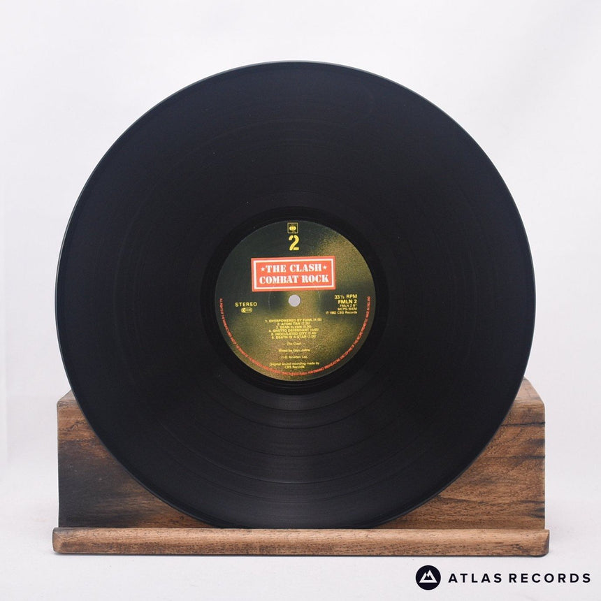 The Clash - Combat Rock - Poster A-3 B-2 LP Vinyl Record - EX/EX