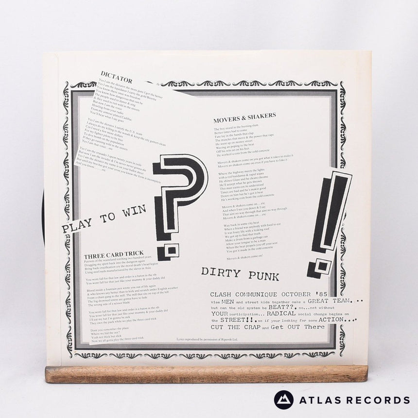 The Clash - Cut The Crap - LP Vinyl Record - EX/EX