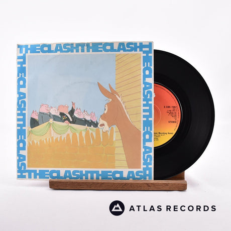 The Clash English Civil War 7" Vinyl Record - Front Cover & Record