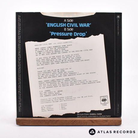 The Clash - English Civil War - 7" Vinyl Record - VG+/EX
