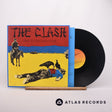 The Clash Give 'Em Enough Rope LP Vinyl Record - Front Cover & Record