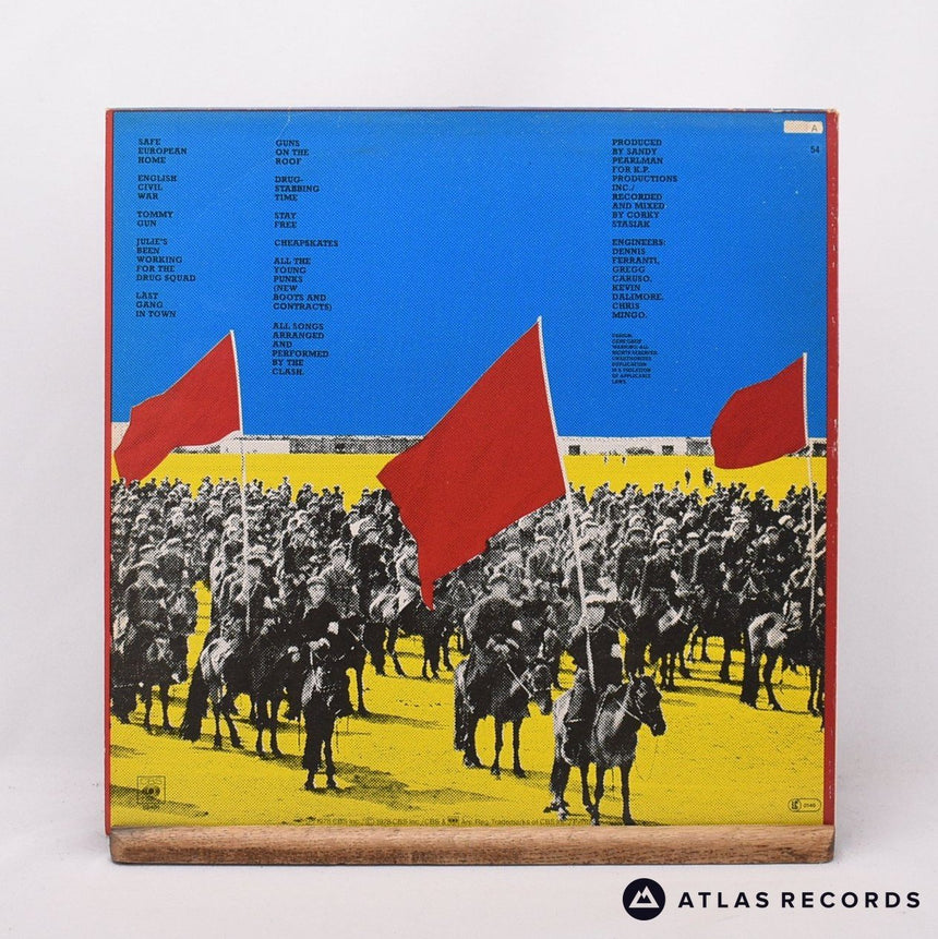 The Clash - Give 'Em Enough Rope - Reissue LP Vinyl Record - VG+/EX