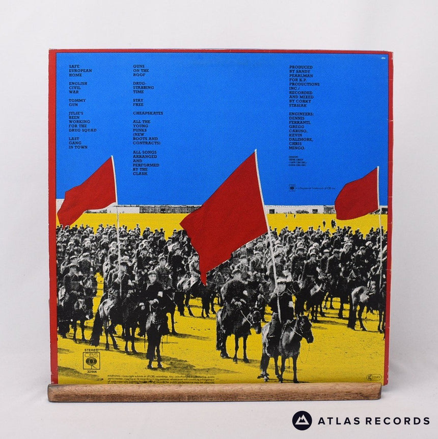 The Clash - Give 'Em Enough Rope - Reissue LP Vinyl Record - EX/EX