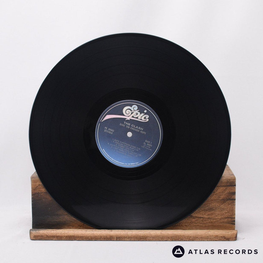 The Clash - Give 'Em Enough Rope - Repress Canada LP Vinyl Record - EX/EX