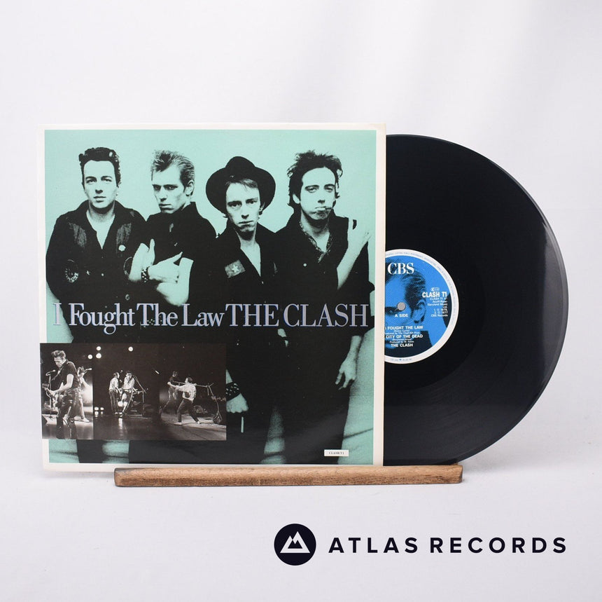 The Clash I Fought The Law 12" Vinyl Record - Front Cover & Record