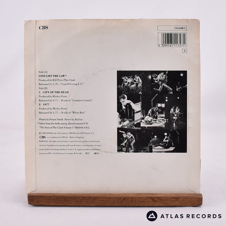 The Clash - I Fought The Law - 7" Vinyl Record - VG+/VG+