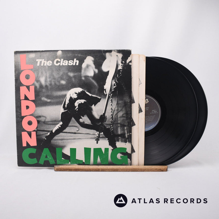 The Clash London Calling 2 x LP Vinyl Record - Front Cover & Record