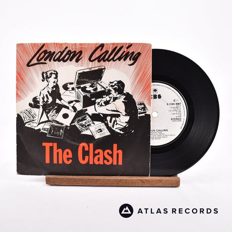 The Clash London Calling 7" Vinyl Record - Front Cover & Record