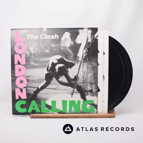 The Clash London Calling 2 x LP Vinyl Record - Front Cover & Record
