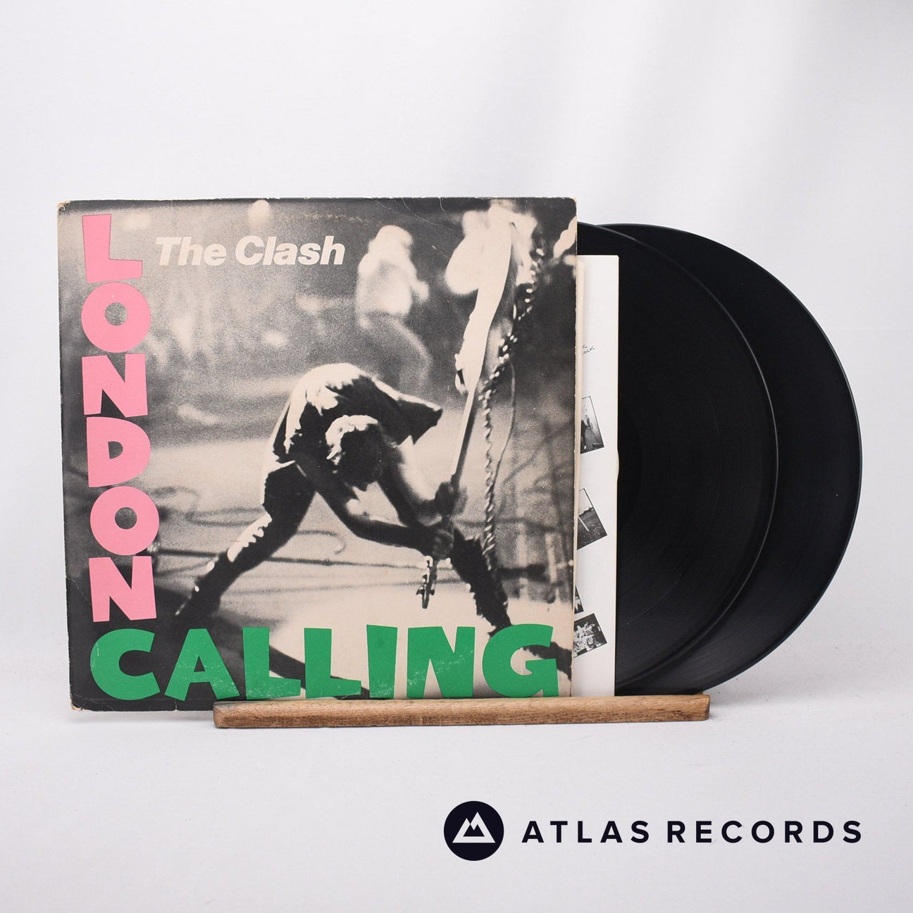 The Clash London Calling 2 x LP Vinyl Record - Front Cover & Record