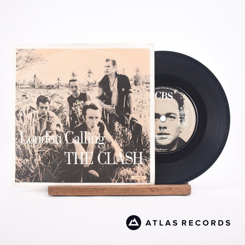 The Clash London Calling 7" Vinyl Record - Front Cover & Record