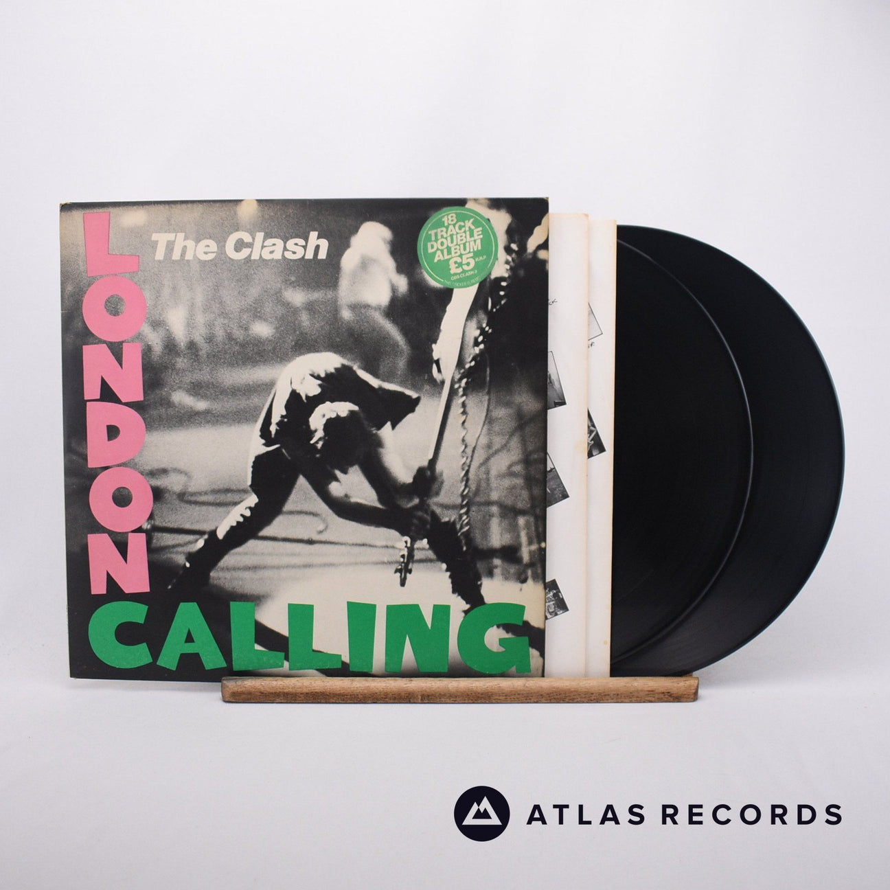 The Clash London Calling 2 x LP Vinyl Record - Front Cover & Record