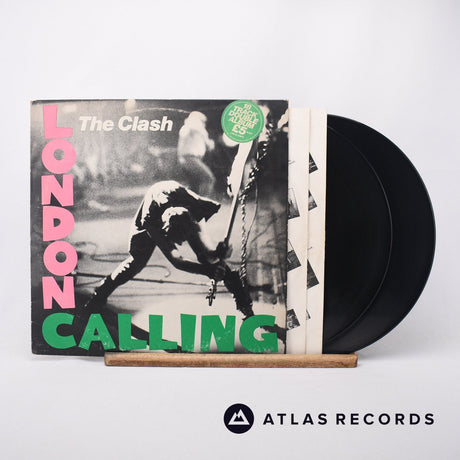 The Clash London Calling 2 x LP Vinyl Record - Front Cover & Record