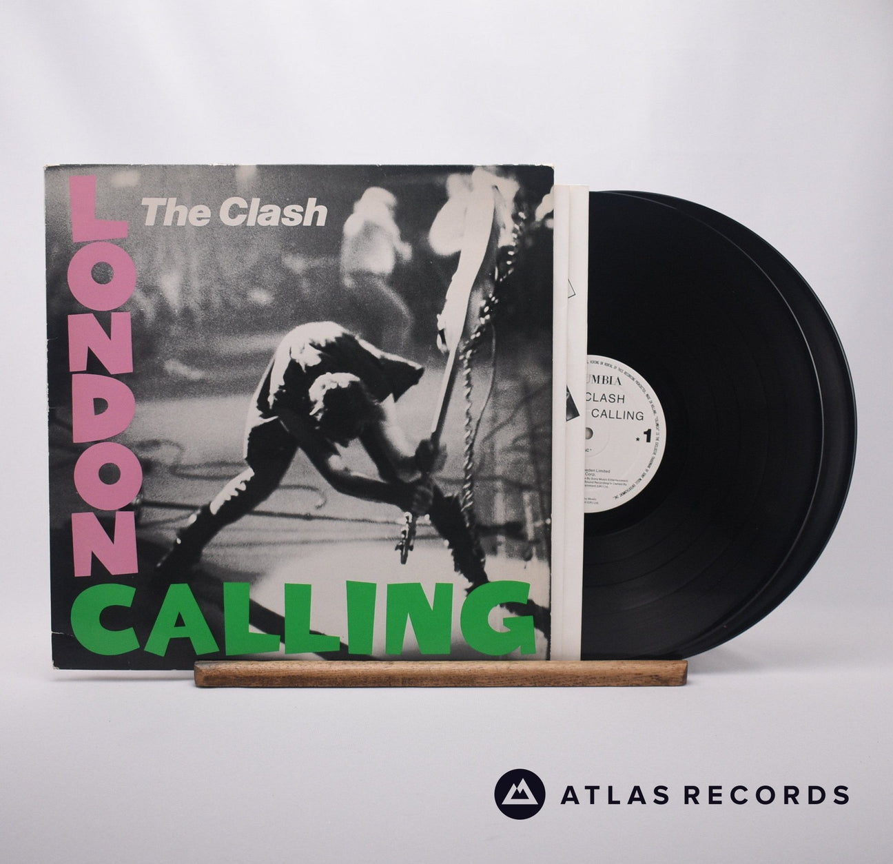 The Clash London Calling Double LP Vinyl Record - Front Cover & Record