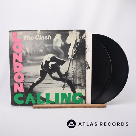 The Clash London Calling 2 x LP Vinyl Record - Front Cover & Record