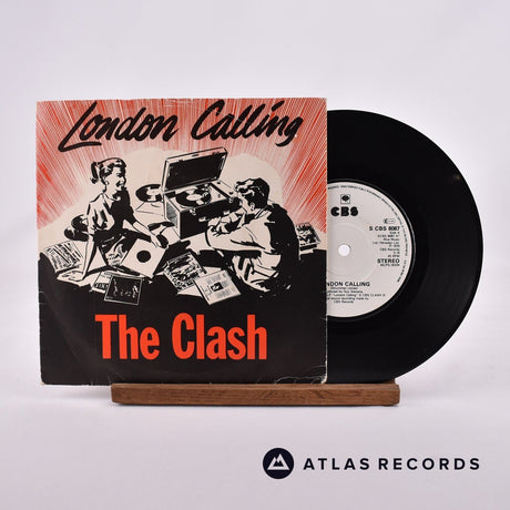The Clash London Calling 7" Vinyl Record - Front Cover & Record