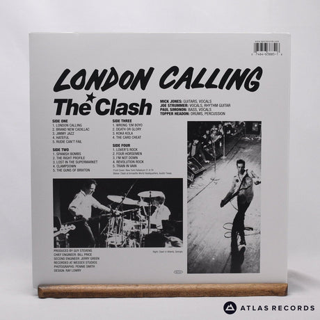 The Clash - London Calling - Reissue A B C D Double LP Vinyl Record - EX/EX