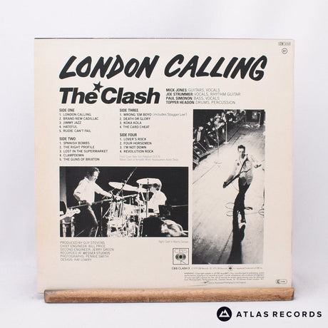 The Clash - London Calling - Insert A4 B3 2 x LP Vinyl Record - EX/EX