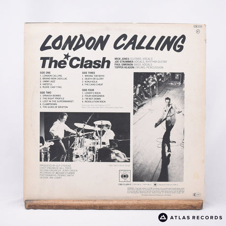 The Clash - London Calling - A2 D2 Double LP Vinyl Record - VG+/VG+