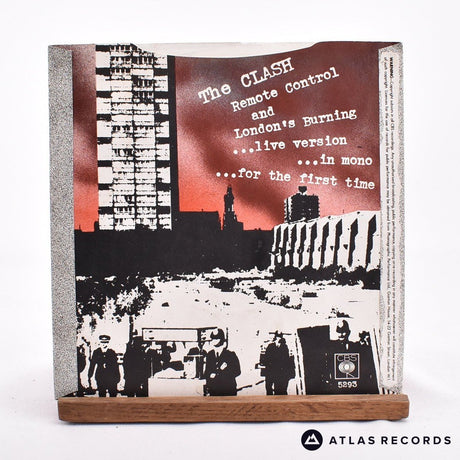 The Clash - Remote Control - Mono 7" Vinyl Record - EX/VG+