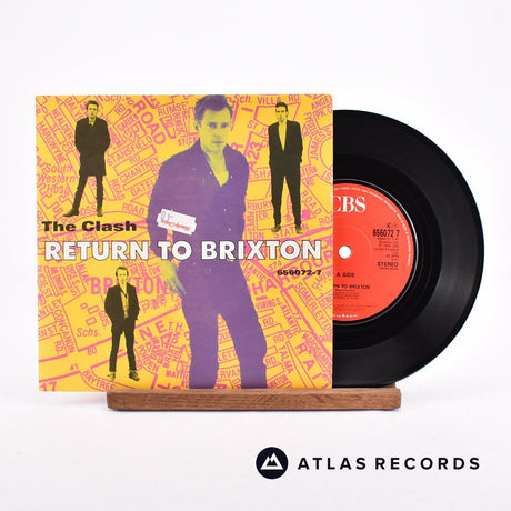 The Clash Return To Brixton 7" Vinyl Record - Front Cover & Record