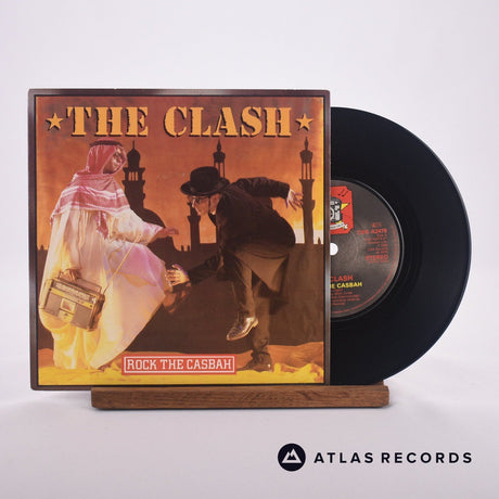 The Clash Rock The Casbah 7" Vinyl Record - Front Cover & Record