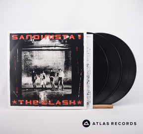 The Clash Sandinista! 3 x LP Vinyl Record - Front Cover & Record