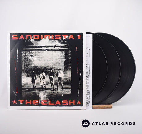 The Clash Sandinista! 3 x LP Vinyl Record - Front Cover & Record