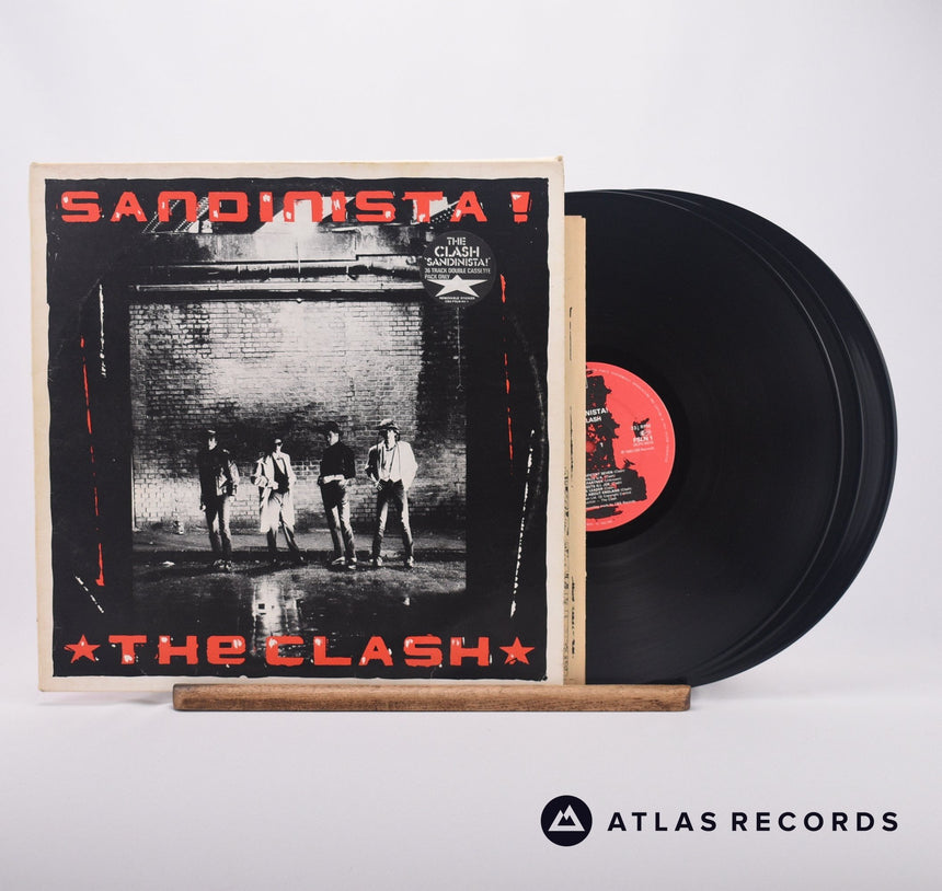 The Clash Sandinista! 3 x LP Vinyl Record - Front Cover & Record