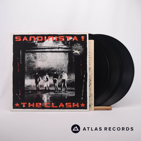 The Clash Sandinista! 3 x LP Vinyl Record - Front Cover & Record