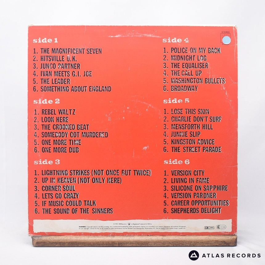 The Clash - Sandinista! - Insert A5 B.3 3 x LP Vinyl Record - VG+/EX