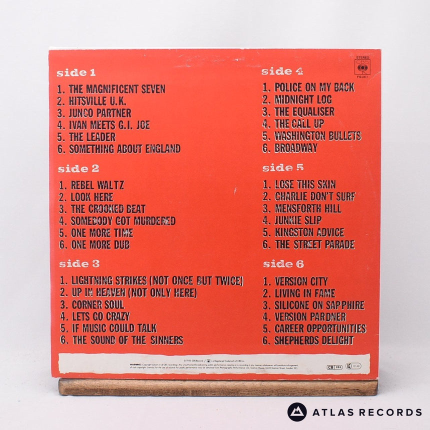 The Clash - Sandinista! - Insert A4 B3 3 x LP Vinyl Record - EX/EX