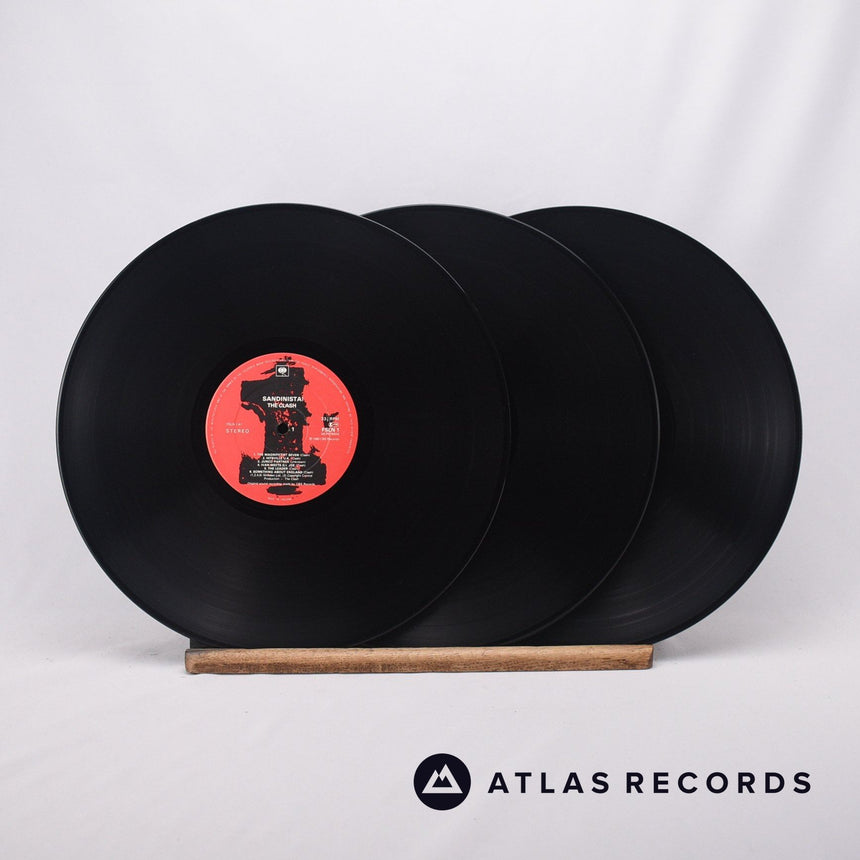 The Clash - Sandinista! - A.3 B4 C4 D.3 E.1 F2 3 x LP Vinyl Record - VG/EX