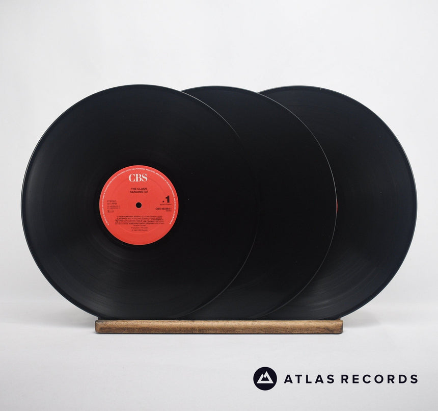 The Clash - Sandinista! - Insert Reissue A-1 B-1 3 x LP Vinyl Record - EX/NM