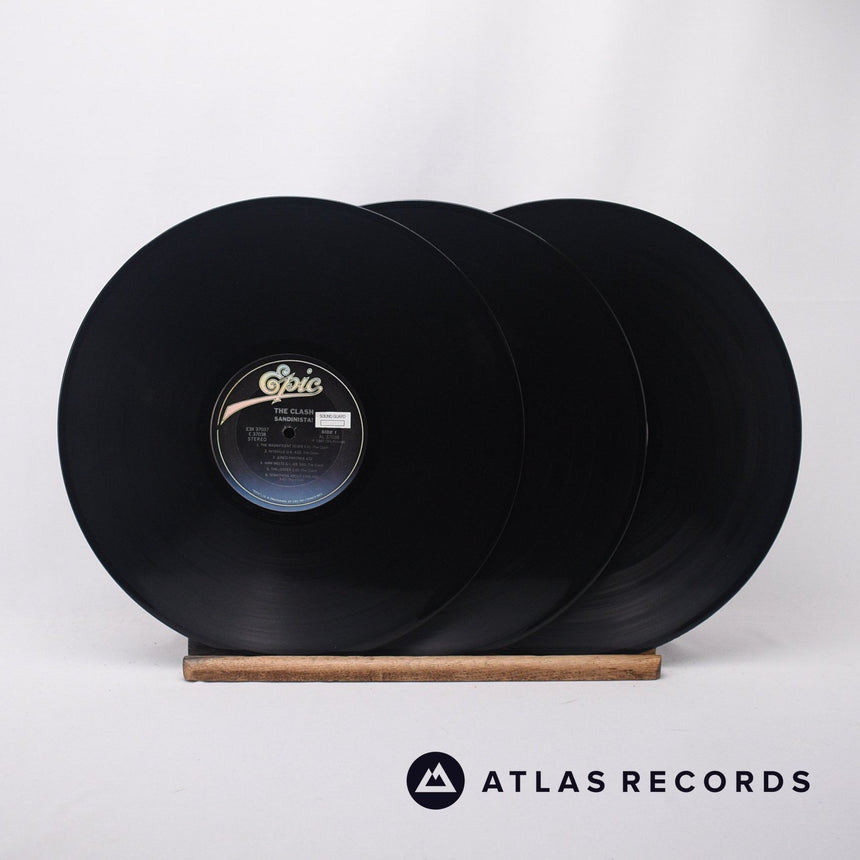 The Clash - Sandinista! - 1A 1H 1A 1D 1B 1A 3 x LP Vinyl Record - VG+/EX