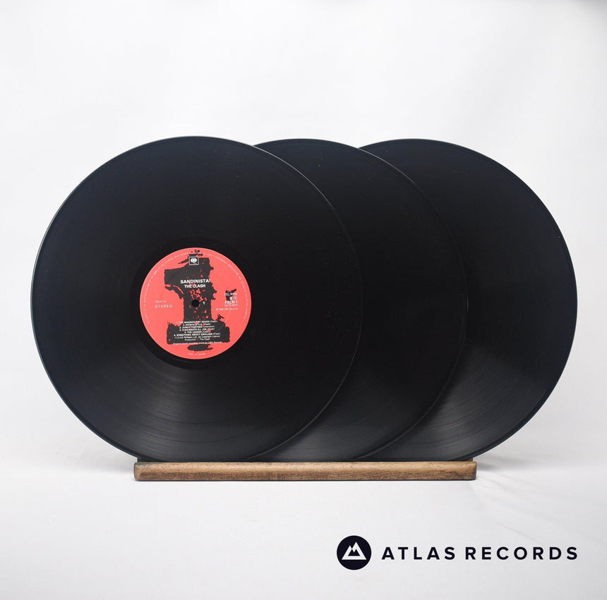 The Clash - Sandinista! - Insert A5 B.3 3 x LP Vinyl Record - VG+/EX