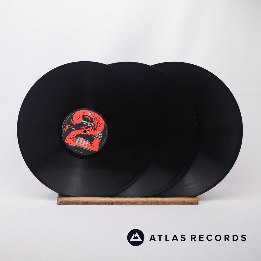 The Clash - Sandinista! - Insert A4 B3 3 x LP Vinyl Record - EX/EX