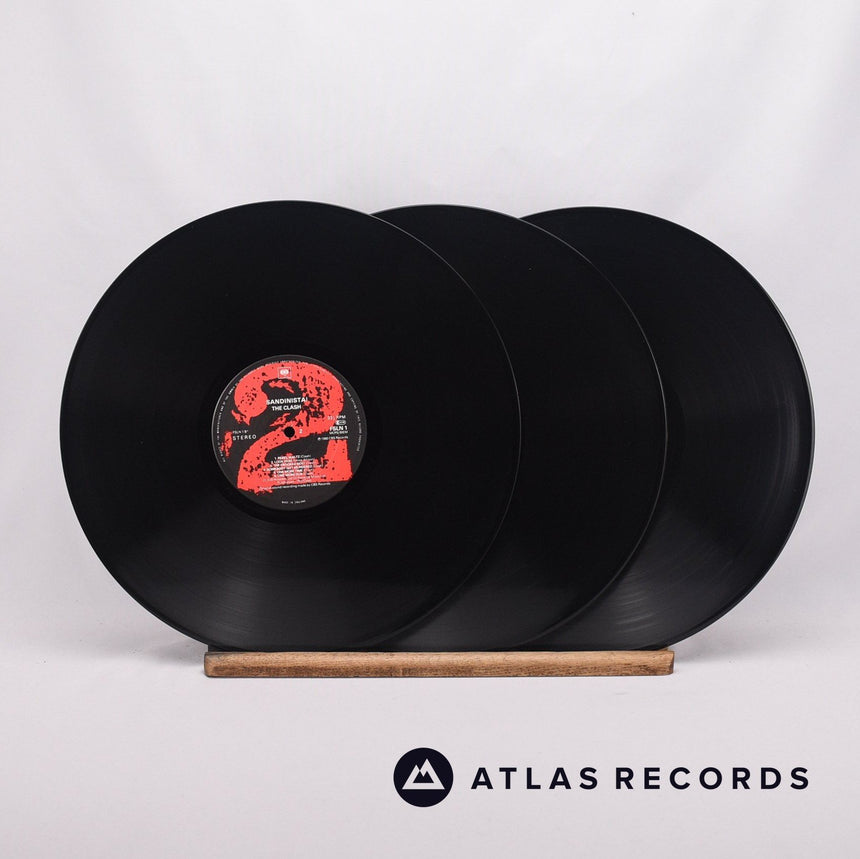 The Clash - Sandinista! - A4 B.3 C2 D.1 E2 F.3 3 x LP Vinyl Record - VG+/EX