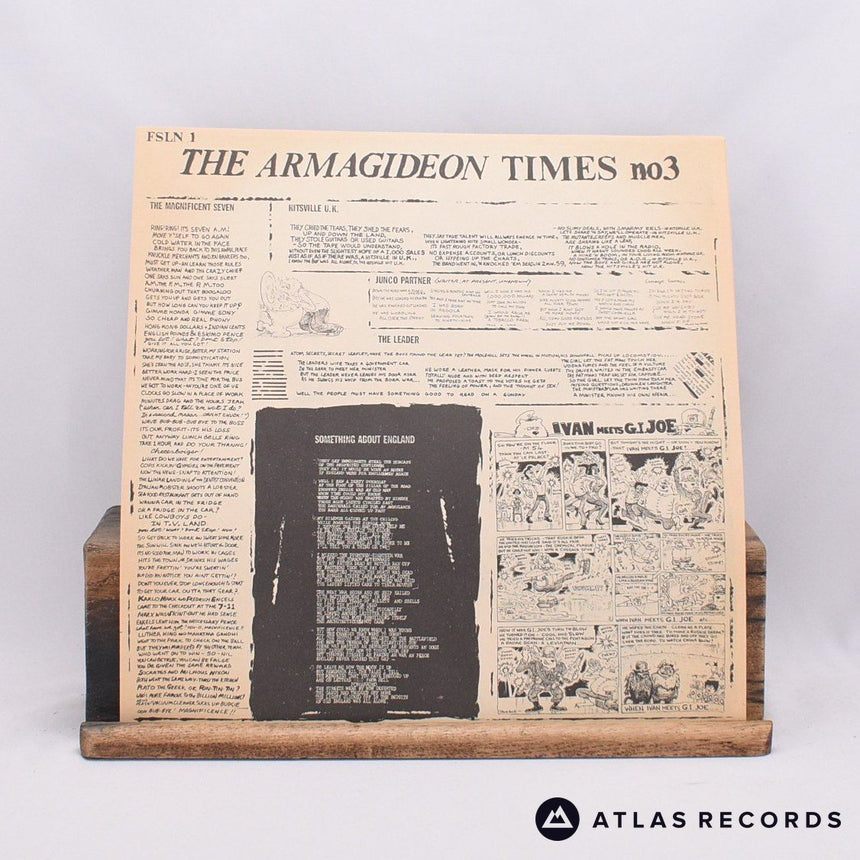 The Clash - Sandinista! - A4 B.3 C2 D.1 E2 F.3 3 x LP Vinyl Record - VG+/EX