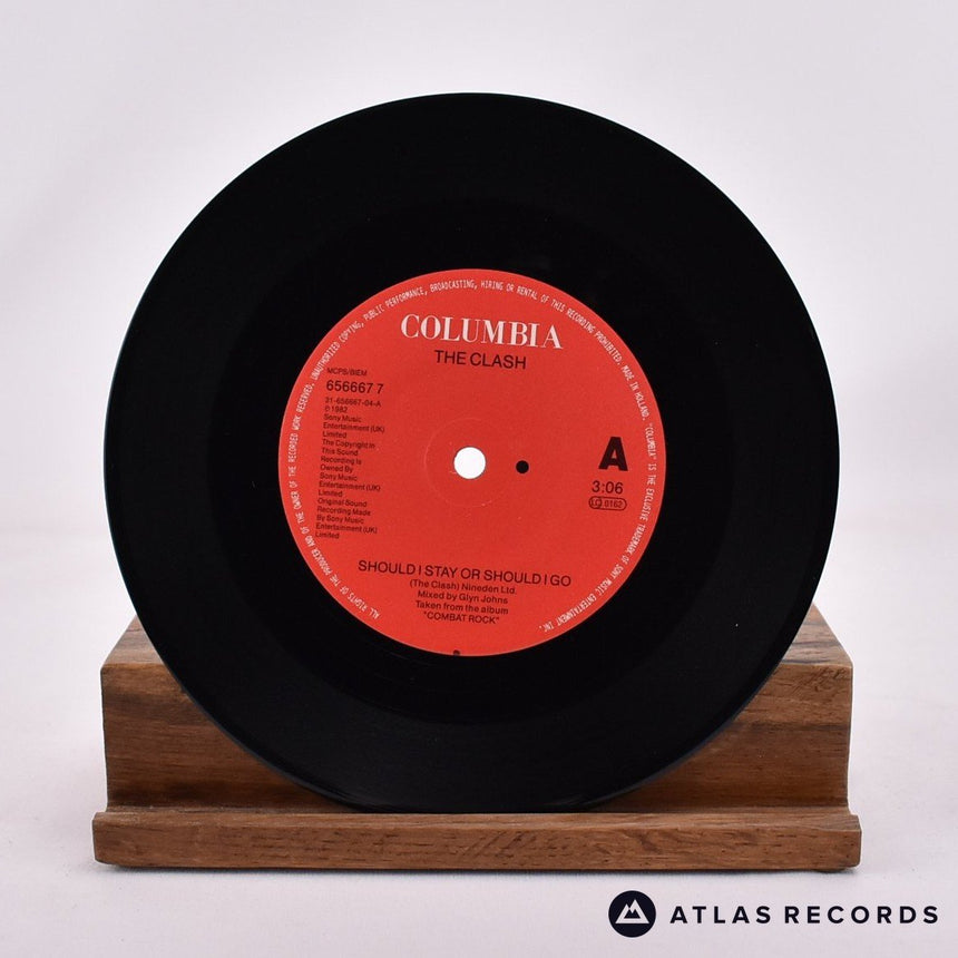 The Clash - Should I Stay Or Should I Go - 7" Vinyl Record - VG+/EX