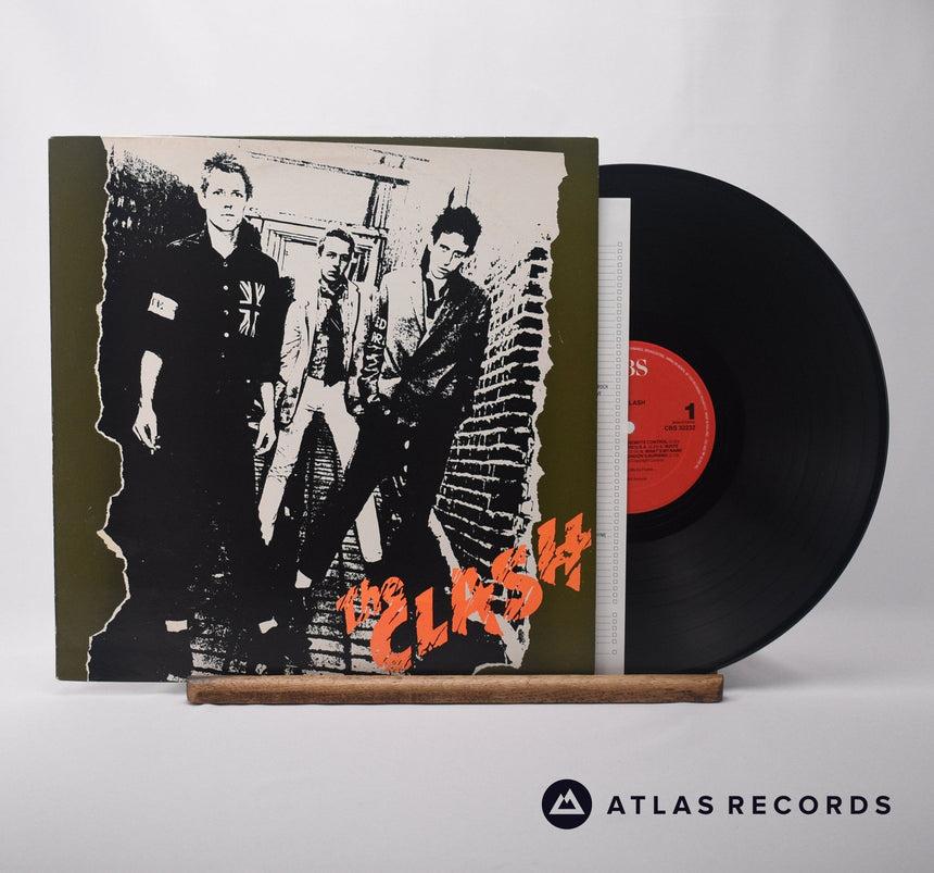 The Clash The Clash LP Vinyl Record - Front Cover & Record