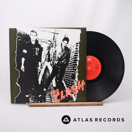 The Clash The Clash LP Vinyl Record - Front Cover & Record