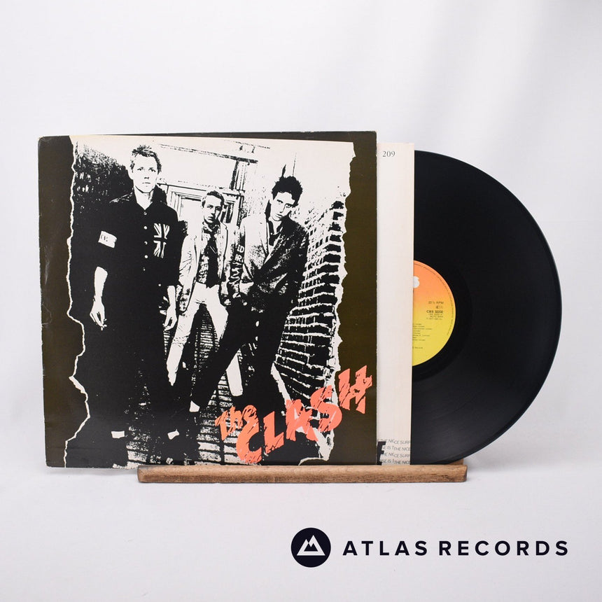 The Clash The Clash LP Vinyl Record - Front Cover & Record