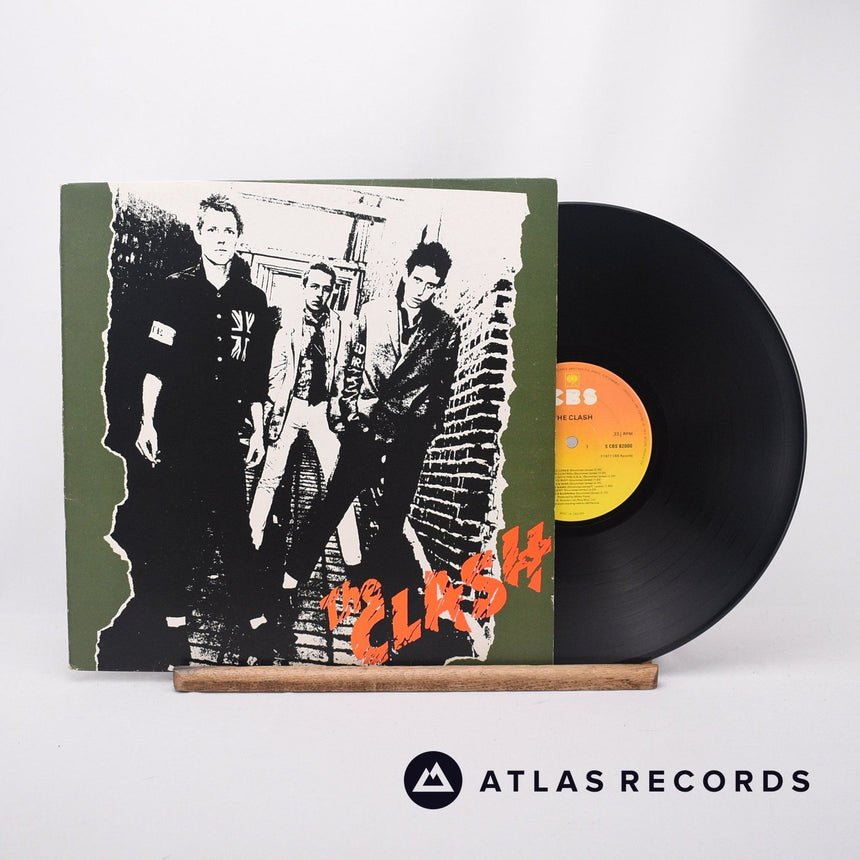 The Clash The Clash LP Vinyl Record - Front Cover & Record
