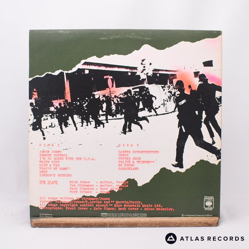 The Clash - The Clash - Reissue A-5 B3 LP Vinyl Record - EX/EX