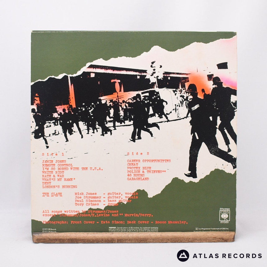 The Clash - The Clash - Reissue A-6 B-3 LP Vinyl Record - EX/EX