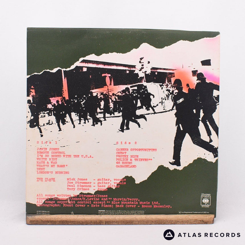 The Clash - The Clash - A-5 B-4 LP Vinyl Record - VG+/VG+