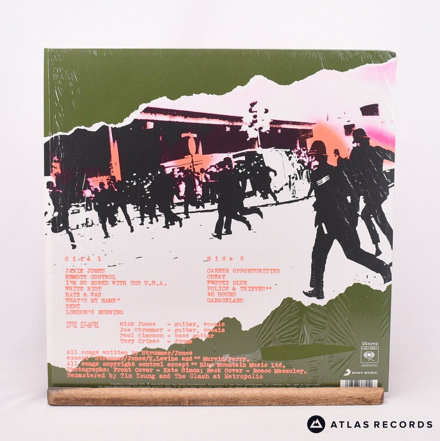 The Clash - The Clash - Pink Transparent LP Vinyl Record - NM/NM